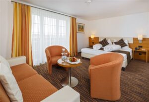 deluxe double room panorama street view 1