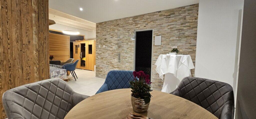 Bereich mit Dampfbad