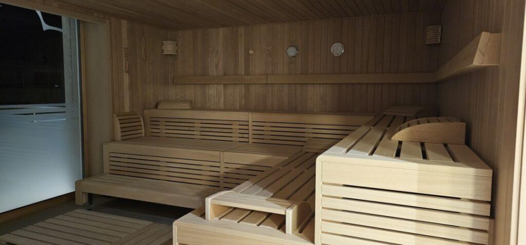 Finnische Sauna