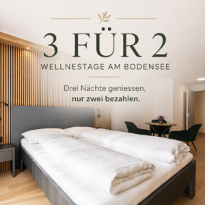 3 for 2 – Wellness Days at Lake Constance